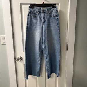 Oat New York Flare Jeans in Light Blue